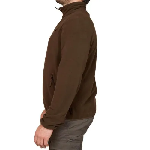 VESTE Decathlon POLAIRE CHASSE Vert / marron