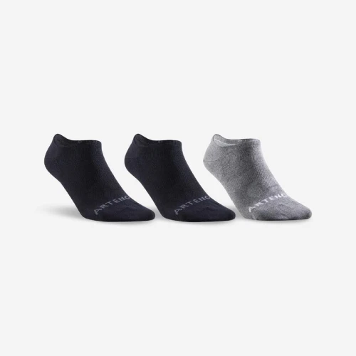 CHAUSSETTES DE SPORT BASSES ARTENGO RS 160 LOT DE 3