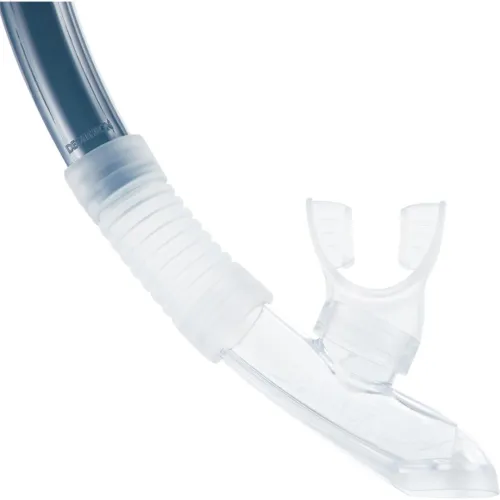 TUBA PLONGÉE AVEC SOUPAPE DECATHLON  - 100 GRIS TEMPÊTE