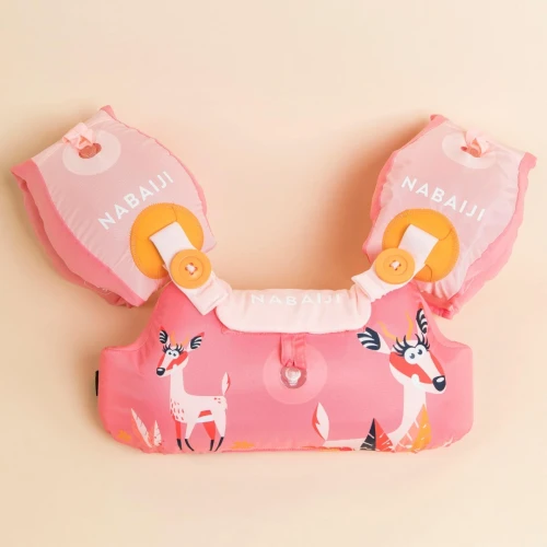 Brassards-Ceinture Piscine Evolutif TISWIM Enfant 15 à 30 kg Bleu "Tigre"