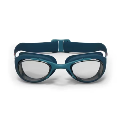 LUNETTES DE NATATION - XBASE PRINT L - VERRES CLAIRS - BLEU / ROSE