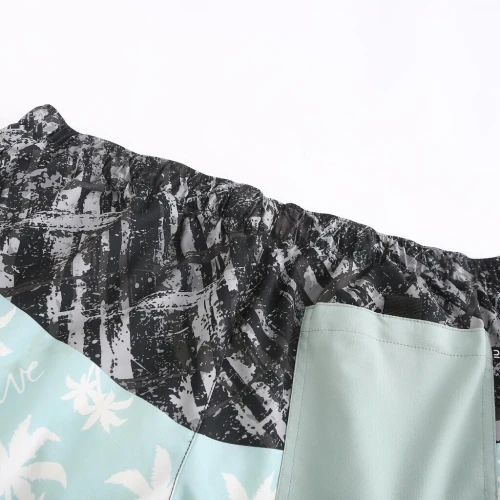 boardshort Surfing men blue wave* noir