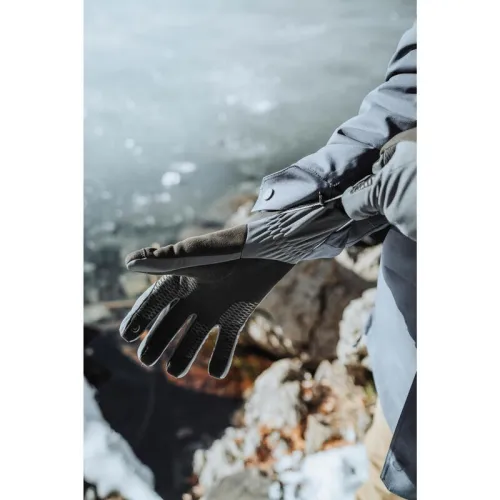 Gants tactiles coupe-vent de trekking adulte, MT900 gris