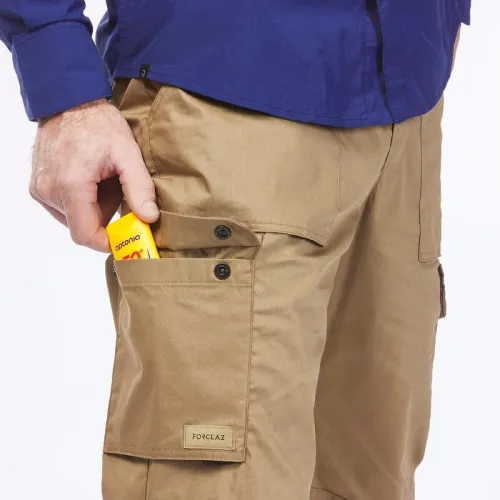Pantalon de désert trekking anti-UV DESERT 900 marron Homme decathlon