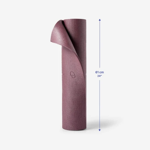 Tapis de yoga doux adhérence et confort 8 mm- Decathlon