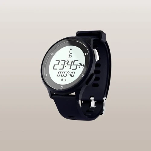 Montre decathlon chronomètre de course à pied W500M BLEUE