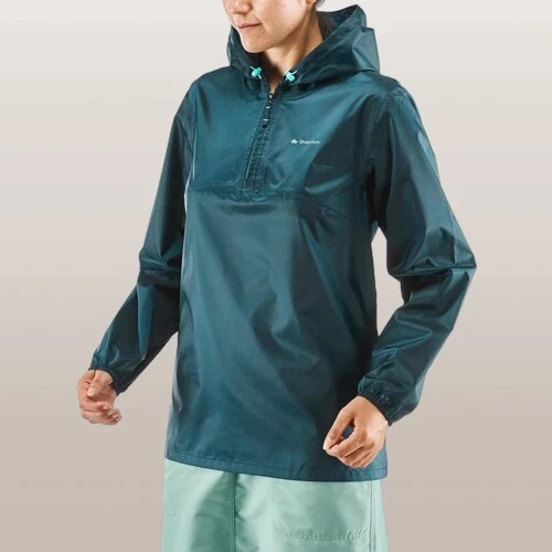 VESTE  DECATHLON IMPERMÉABLE DE RANDONNÉE - RAINCUT - FEMME