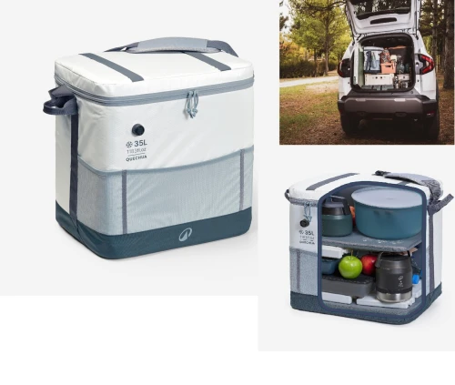 Glacière 500 Fresh 35 litres de camping - conservation au frais 17 heures Decathlon