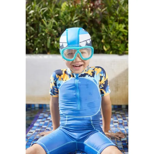 Bonnet Decathlon de Bain Maille Silicone PRINT junior