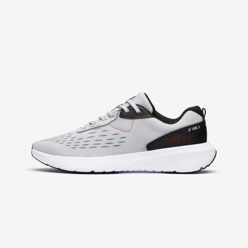 Chaussures Decathlon de running homme jogflow 100.1 gris orange
