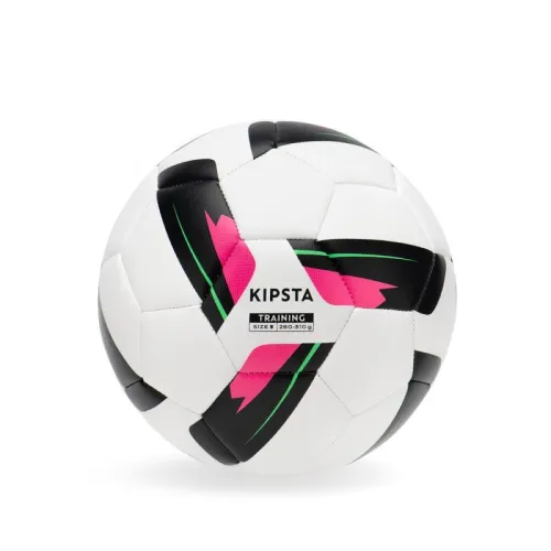 Ballon de football cousu machine TRAINING BALL blanc