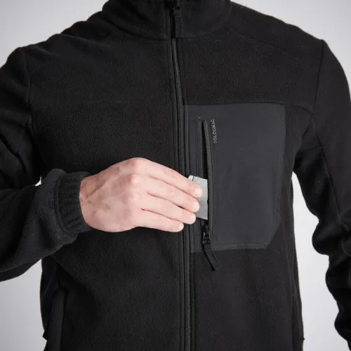 VESTE POLAIRE DECATHLON NOIRE 500 DECATHLON