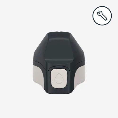 Gourde 500 enfant 0,6l en inox avec bouchon instantané pour la randonnée - Rose+- Bleu