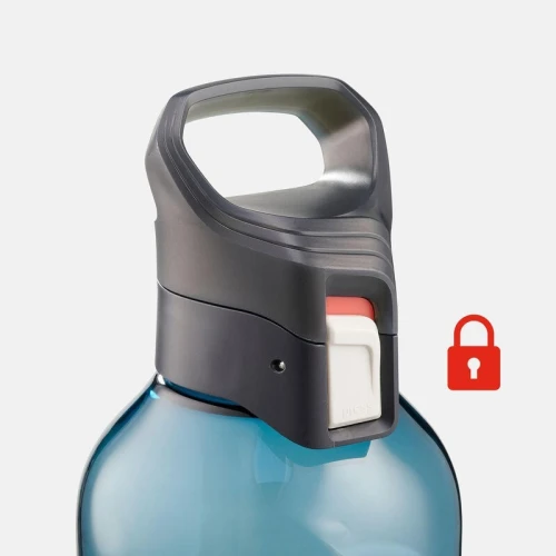 Gourde rando MH500 bouchon ouverture rapide 1,2 litre plastique  