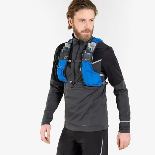 SAC TRAIL RUNNING 5L BLEU - VENDU AVEC POCHE À EAU 1L Decathlon 