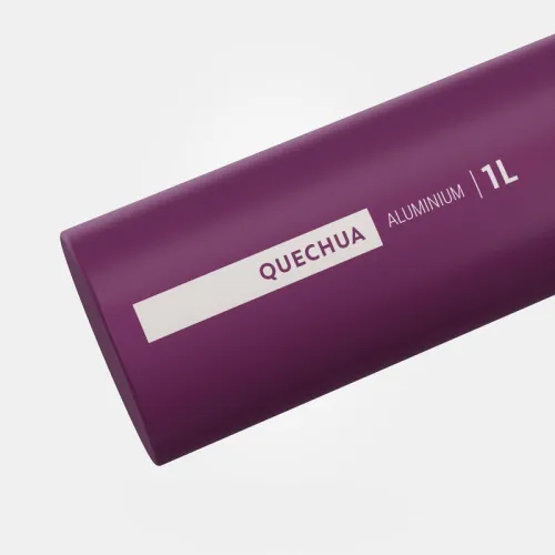 GOURDE RANDONNÉE MH500 BOUCHON OUVERTURE RAPIDE 1 LITRE ALUMINIUM 