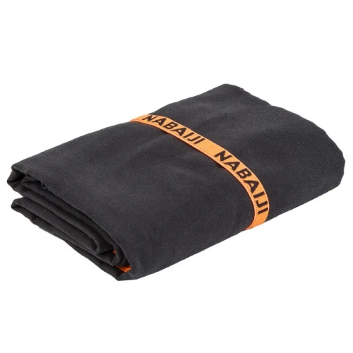 Serviette de bain microfibre vert sapin taille XL 110 x 175 cm