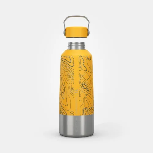 GOURDE DECATHLON  RANDONNÉE MH100 BOUCHON À VIS 1L INOX