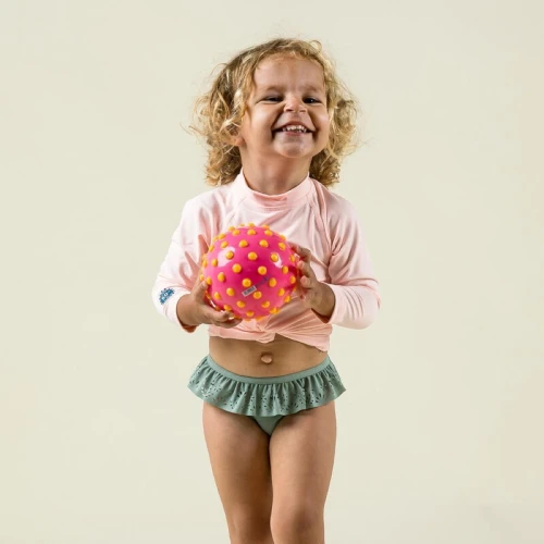 T-shirt anti UV bébé manches longues Imprimé Rainbow