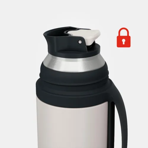 Bouteille inox isotherme avec filtre à thé 0,4L, de randonnée et camping
