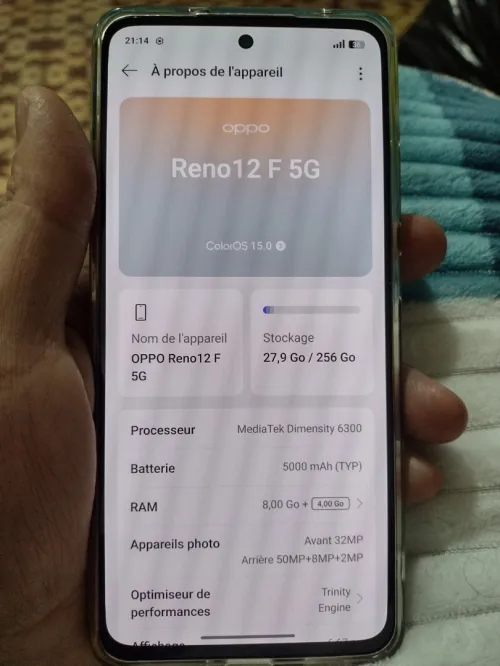 Oppo Reno 12F 5G Reno 12F 5G