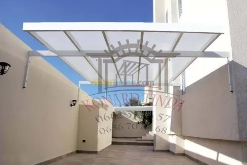 زجاج مريا الومنيومcabine douche façade en verre
