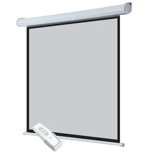 ECRAN DE PROJECTION MOTORISE 2.10M * 2.10M AVEC TELECOMMANDE 
