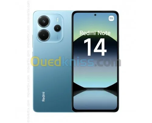 SMARTPHONE REDMI NOTE 14 06RAM/128GB BLEU DUAL REDMI NOTE 14