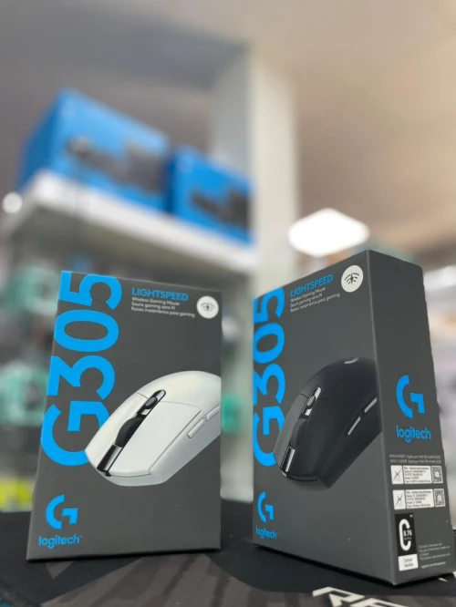 SOURIS LOGITECH GAMING G305 LIGHTSPEED SANS FIL - NOIR ET BLANCHE