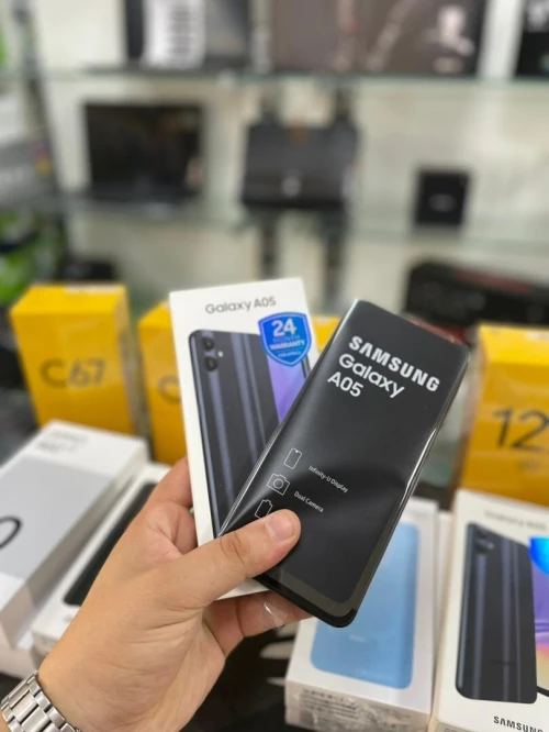 SMARTPHONE GALAXY A05 04RAM/64GB BLACK DUAL SAMSUNG GALAXY A05