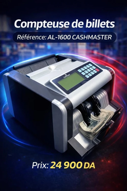 COMPTEUSE DE BILETS AL-1600 CASHMASTER