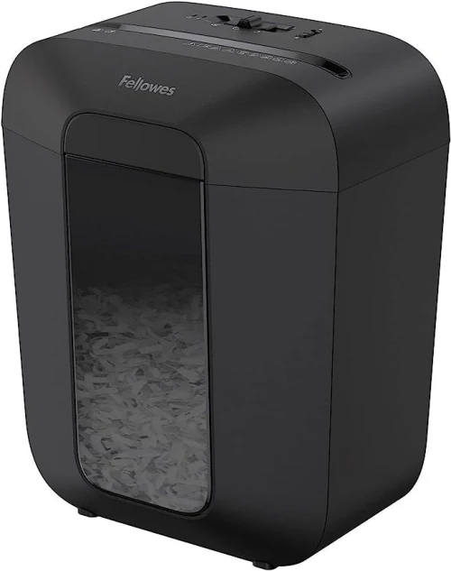 DESTRUCTEUR DE DOCUMENTS  FELLOWES  LX50 COUPE CROISEE P4 17LITRES
