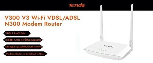 MODEM ROUTEUR TENDA  VDS/ADSL2 V300 TENDA 