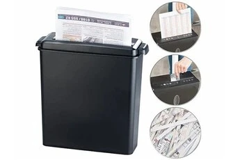 DESTRUCTEUR DE DOCUMENTS 11 LITRES FELLOWES P25S COUPE DROITE 