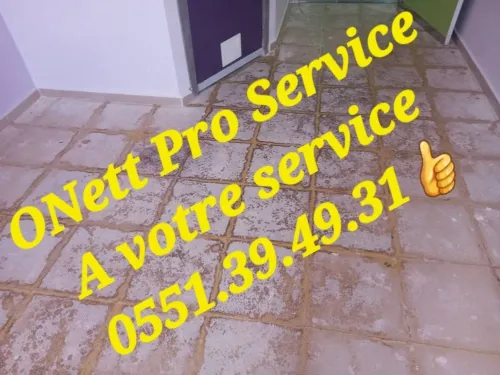 Nettoyage fin de chantier