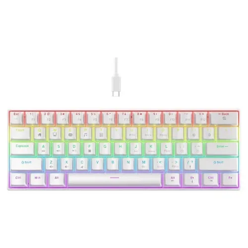 Clavier mécanique Apaydo K61 RGB   Neuf