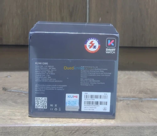 Smartwatch Kumi Gw6 AMOLED ChatGPT