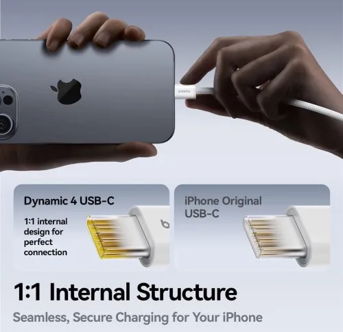 Baseus Dynamic 4 Series Type-C 100W 1/2 Mètre 