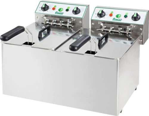 FRITEUSE ELEC DOUBLE 8+8L(FIMAR-ITALIE