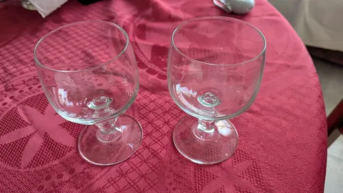 100 x Verre Cristal d'Arques pour salle de fête / restaurant