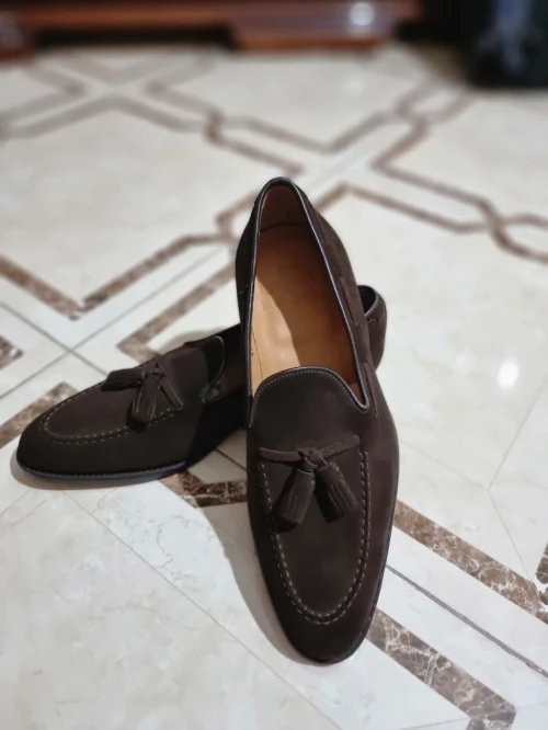 Loding mocassin a pampille 