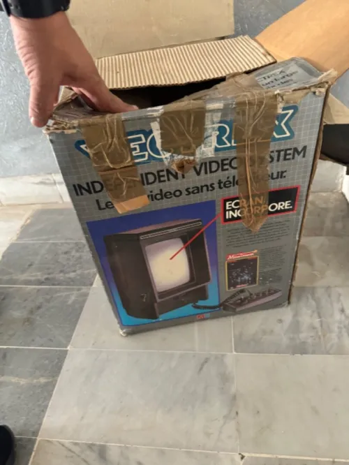 Jeux vidéo vectrex des années 80