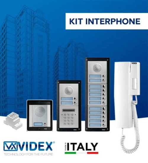 Instalation interphone et digicode et caméra de surveillance