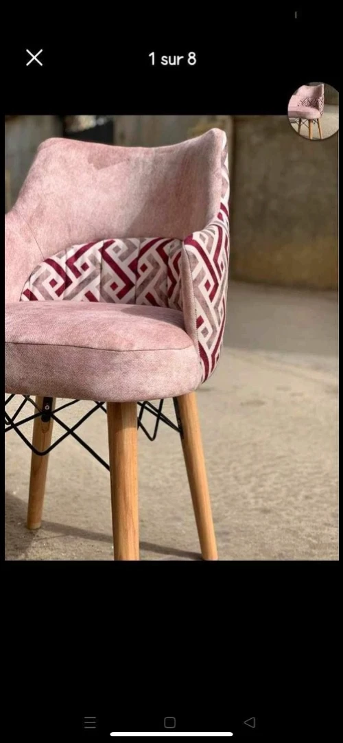 Chaise scandinave sur commande 