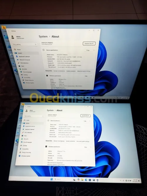 Laptop 13th Gen i7 1360P 2.2 Ghz. 2x16" 64Gb DDR4 2To SSD