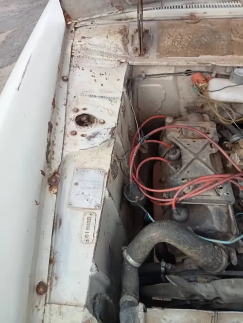 Peugeot 404 1981 Baché