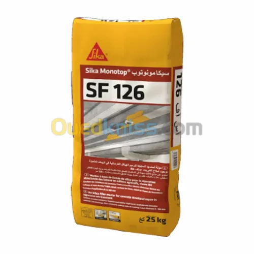 Sika MonoTop® SF-126 Mortier de réparation à base de fumée de silice Classe R4