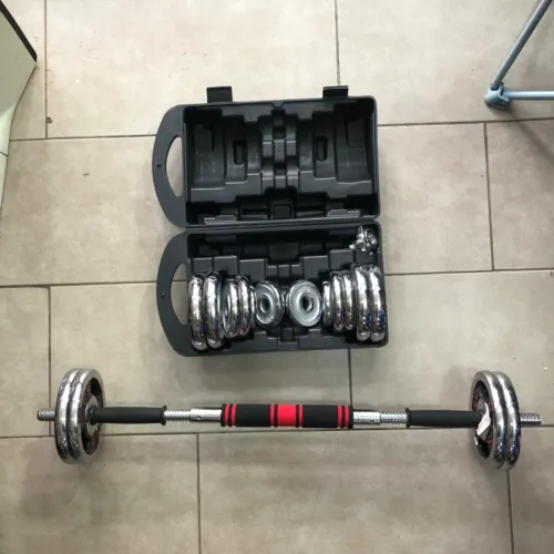 Valise de musculation 15kg 20kg 30kg avec racord et 50kg 55kg