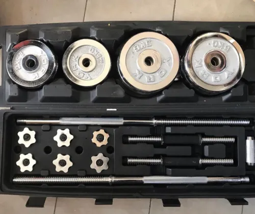 Valise de musculation 15kg 20kg 30kg avec racord et 50kg 55kg