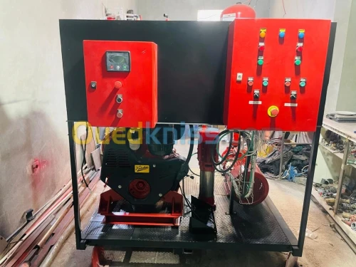Station anti incendie Groupe motopompe incendie Pompe incendie Skid hydraulique LEO POMPE